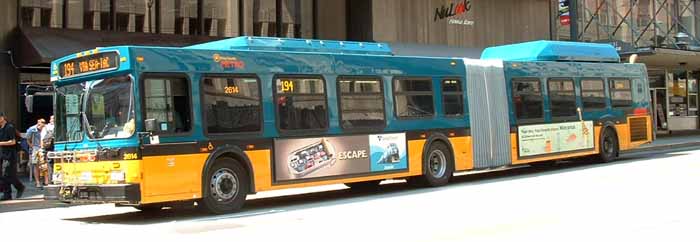 King County Metro New Flyer DE60LF 2614